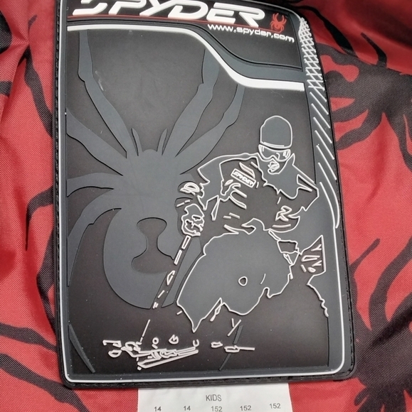 Spyder XT 2 in 1 Boy's Ski & Snowboard Jacket/Vest With Detachable Arms Size 14 - Picture 9 of 11